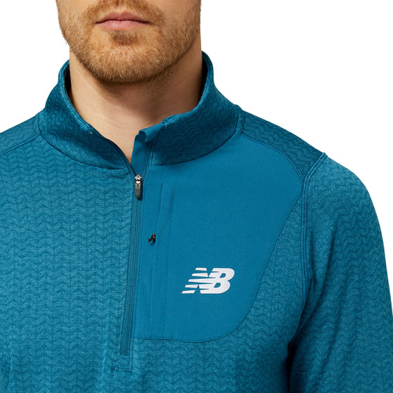 NEW BALANCE HEAT HALF ZIP Longsleeve Herren