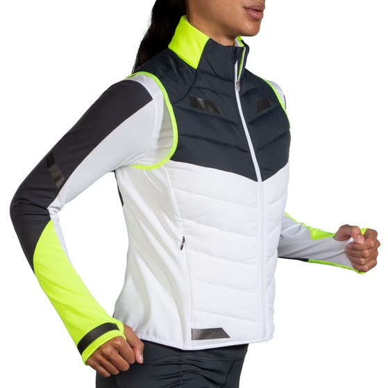 Brooks Run Visible Insulated Vest Dames