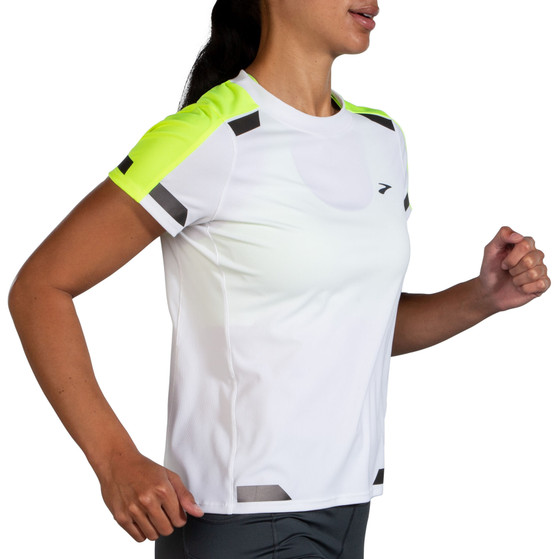 Brooks Run Visible Short Sleeve Dames
