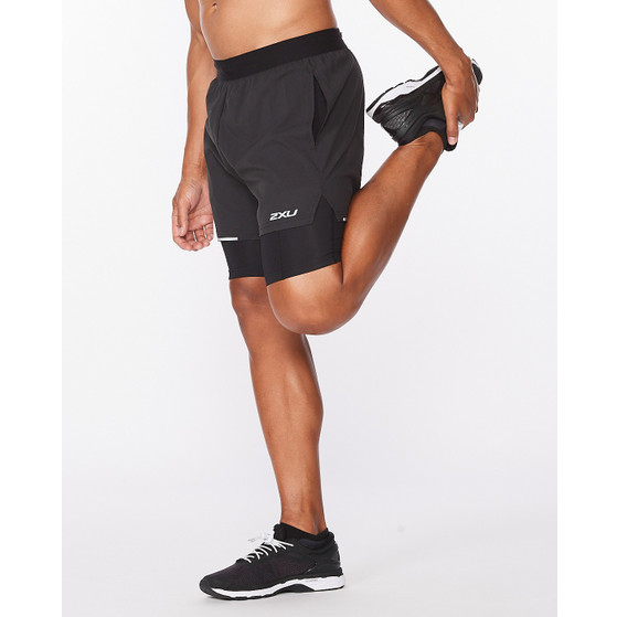 2XU Aero 2-in-1 5 Inch Short Men