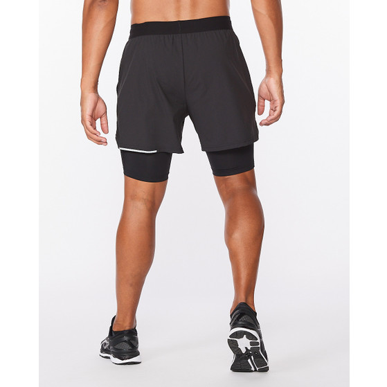 2XU Aero 2-in-1 5 Inch Short Men