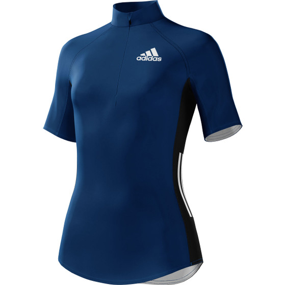 adidas MiTeam X Half-Zip Tee Damen