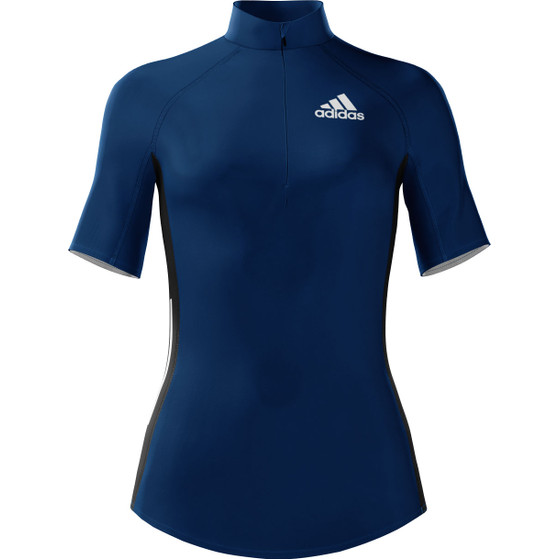 adidas MiTeam X Half-Zip Tee Damen
