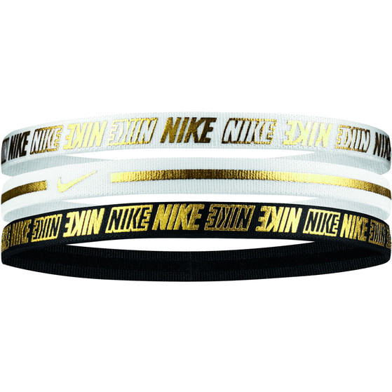 Nike Metallic Hair Bands 3 pack Handballshop