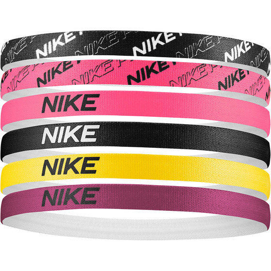 Nike Printed Hairbands 6 Stuks