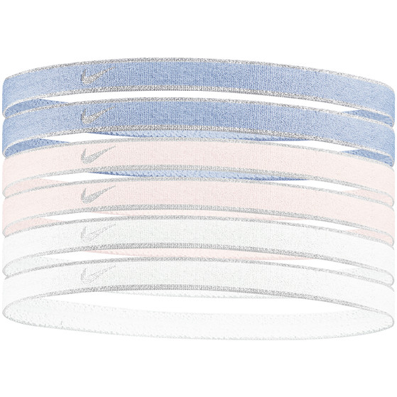Nike Swoosh Metallic Haarband 6er Pack
