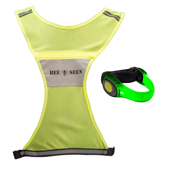 Beesafe Reflectie Vest & Armband Bat.