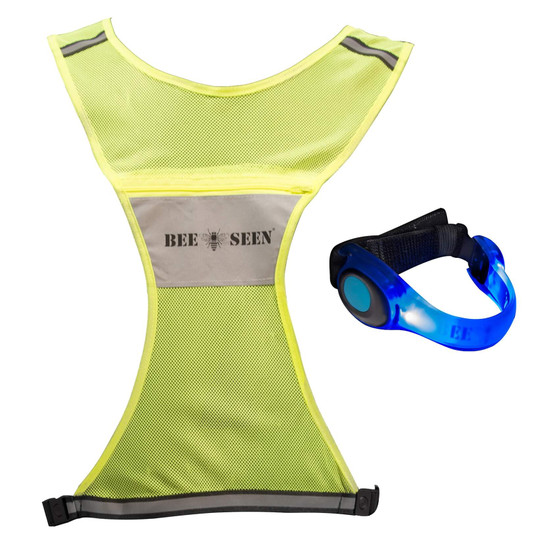 Beesafe Reflectie Vest & Armband Bat.