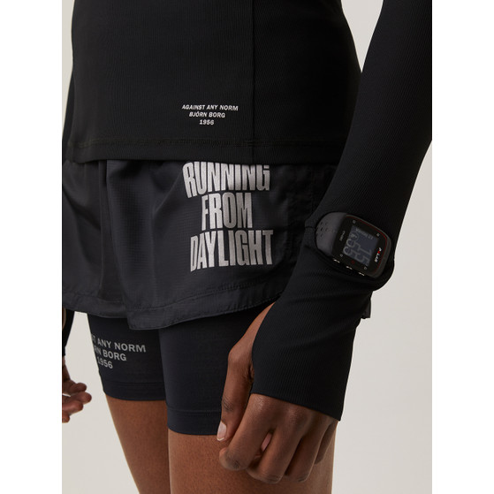 BJORNBORG Night Rib Longsleeve Damen