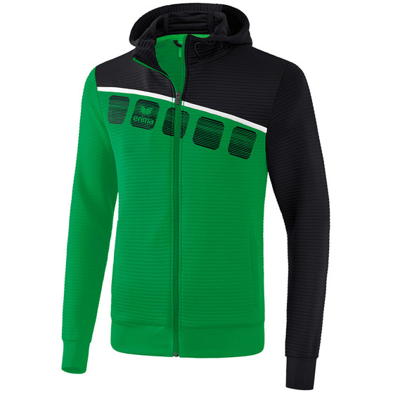 Erima 5-C Trainingsjack Capuchon Men