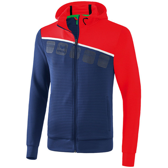 Erima 5-C Trainingsjacke Capuchon Herren