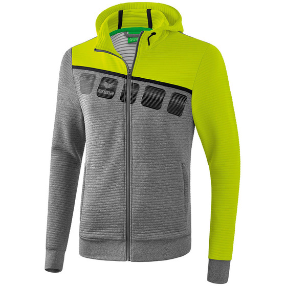 Erima 5-C Trainingsjack Capuchon Kids