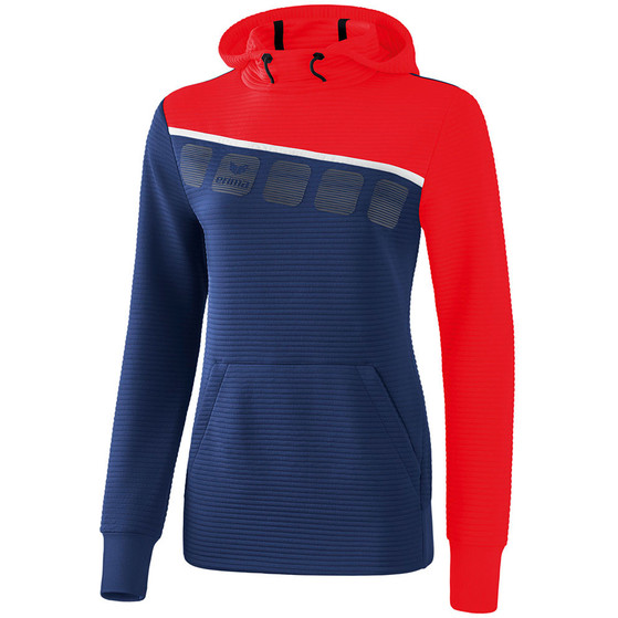 Erima 5-C Sweatshirt Capuchon Women