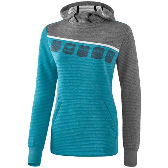 Erima 5-C Sweatshirt Capuchon Damen