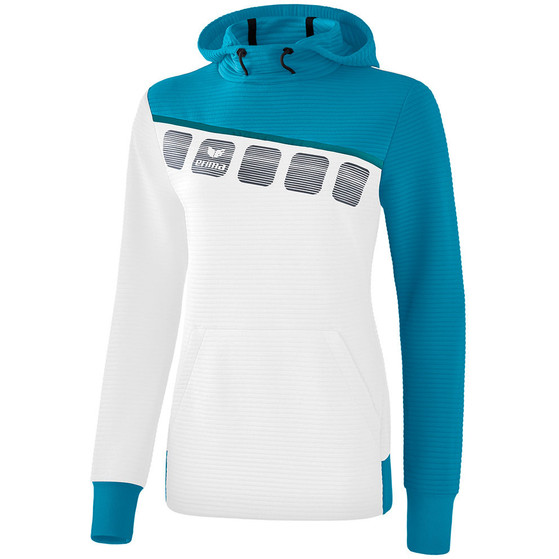 Erima 5-C Sweatshirt Capuchon Women