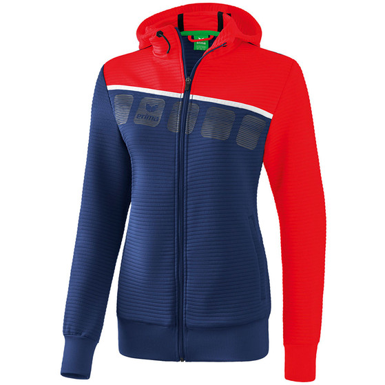 Erima 5-C Trainingsjack Capuchon Women