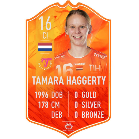 Fancard Tamara Haggerty No. 16