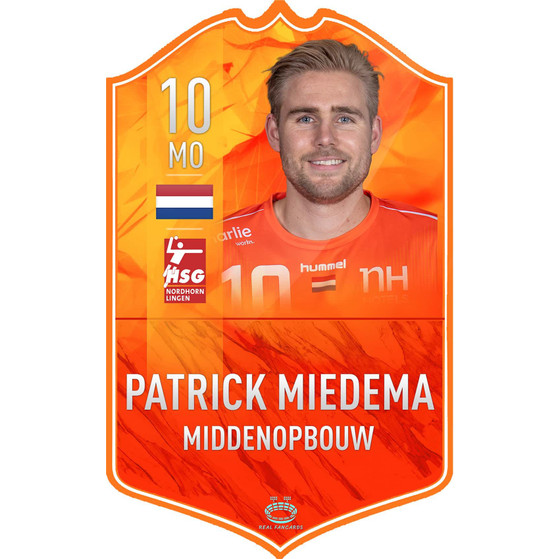 Fancard Patrick Miedema No. 10
