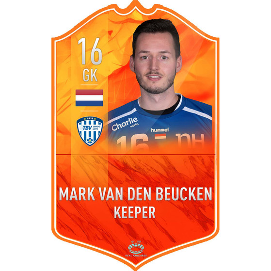Fancard Mark van den Beucken No. 16