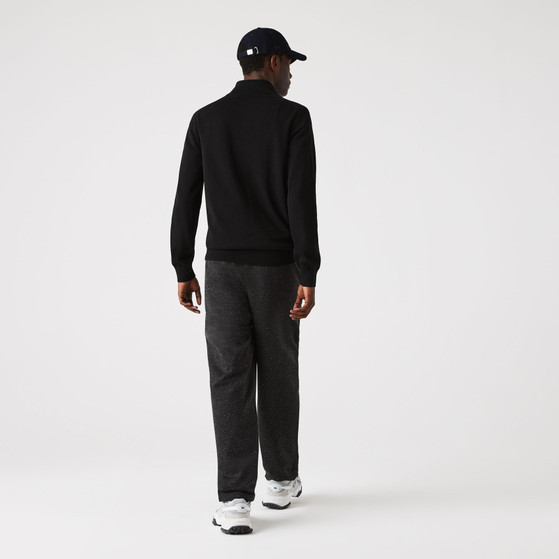 Lacoste Organic Cotton Zippered Sweater