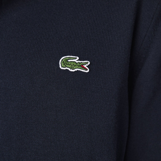 Lacoste Organic Cotton Zippered Sweater