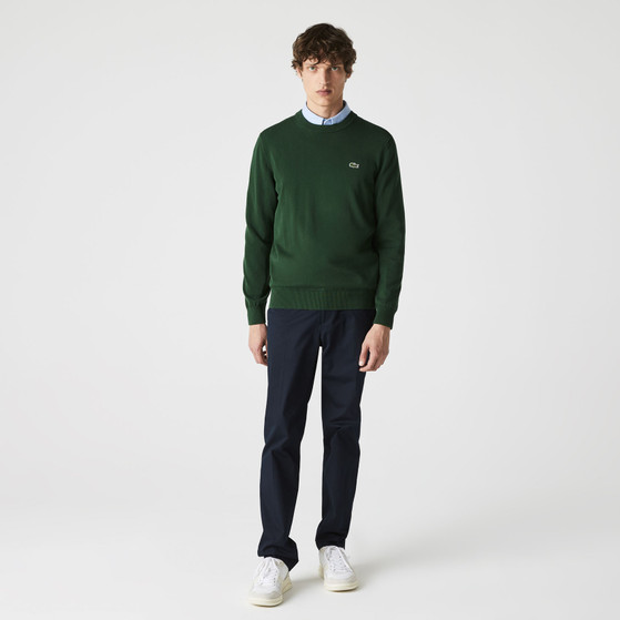 Lacoste Organic Cotton Crew Neck Sweater