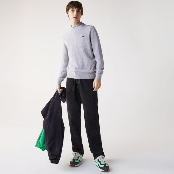 Lacoste Organic Cotton Crew Neck Sweater