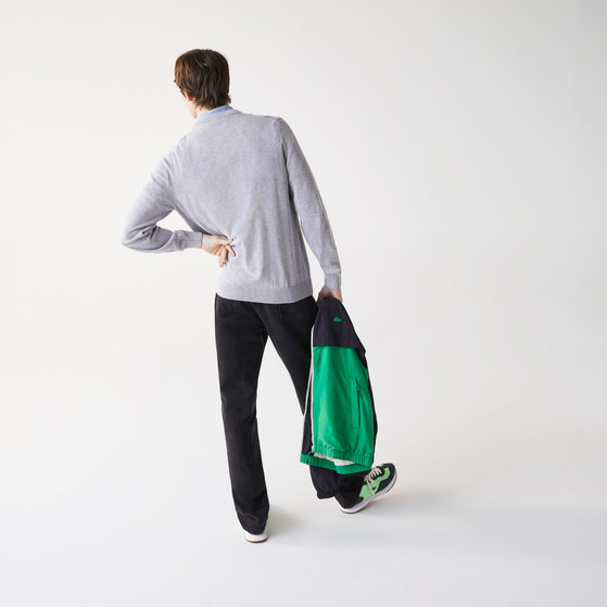 Lacoste Organic Cotton Crew Neck Sweater