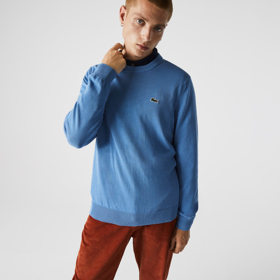 Lacoste Organic Cotton Crew Neck Sweater
