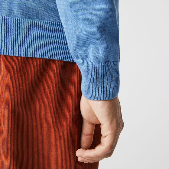 Lacoste Organic Cotton Crew Neck Sweater