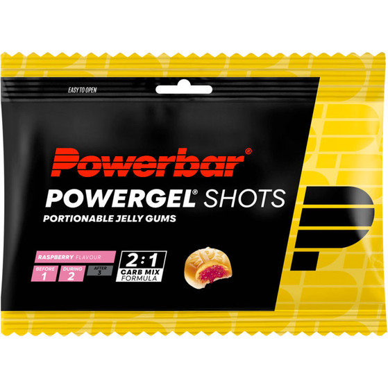 Powerbar PowerGel Shots Framboos (24x60g)