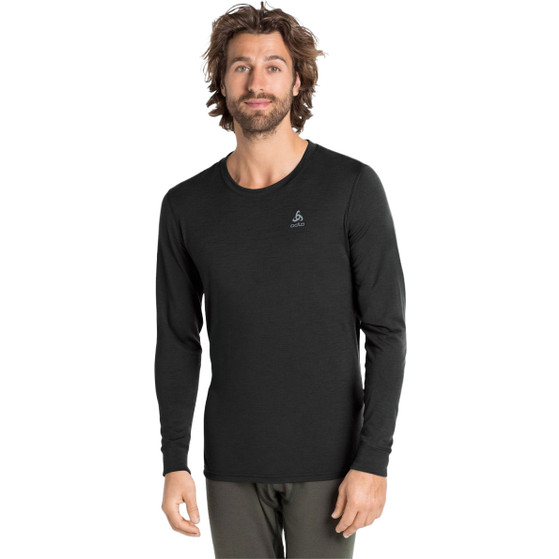 Odlo BL Top Crew Neck LS Merino 200 Heren