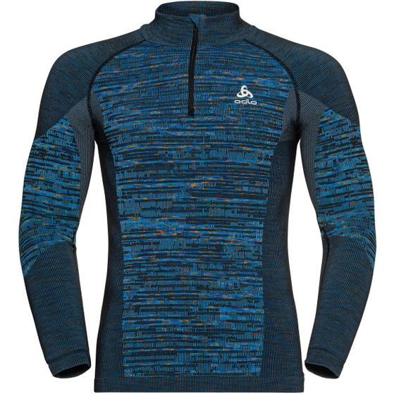 Odlo Top LS Half Zip Blackcomb Eco Heren