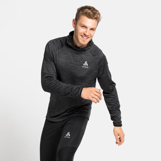 Odlo Hoodie Midlayer Run Herren
