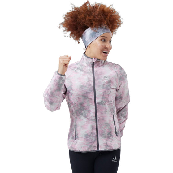 Odlo Essential Light Print Jacket Damen