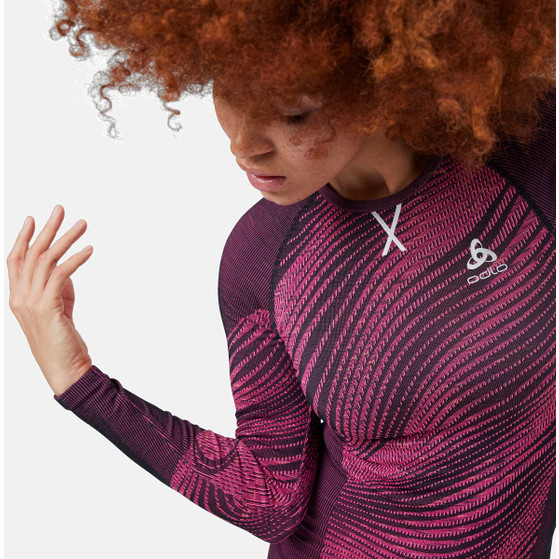Odlo TopCrew Neck LS Blackcomb Eco Dames