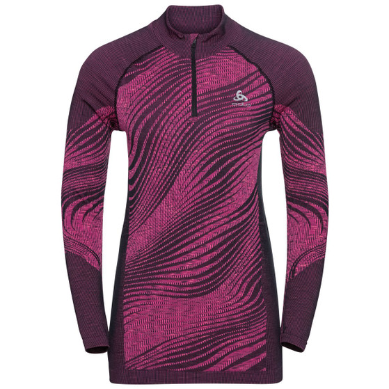 Odlo Top LS Half Zip Blackcomb Eco Dames