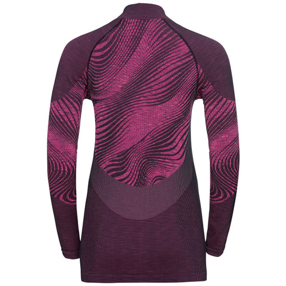 Odlo Top LS Half Zip Blackcomb Eco Dames