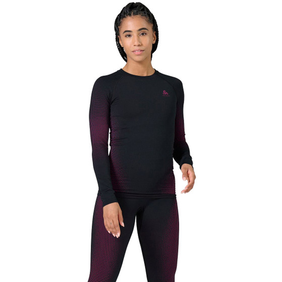 Odlo TopCrew Neck LS Perf Warm Eco Damen