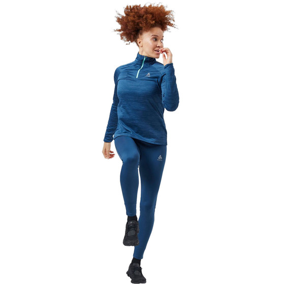 Odlo Mid 1/2 Zip Run Easy Warm Damen