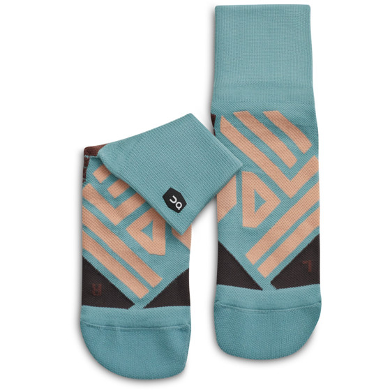 ON Performance Running Mid-Socken Damen