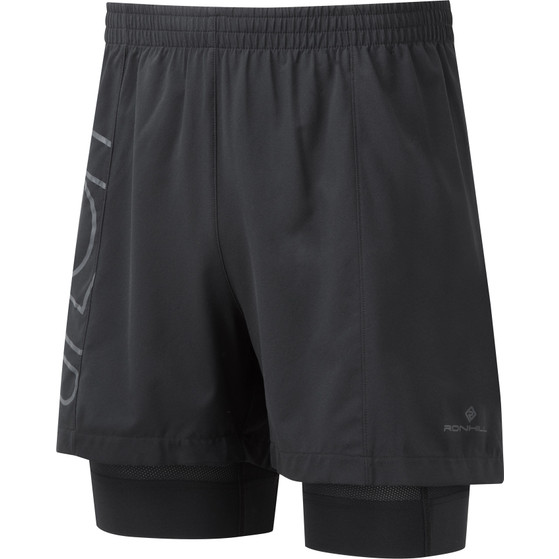 Ronhill Tech Marathon Twin Short Herren