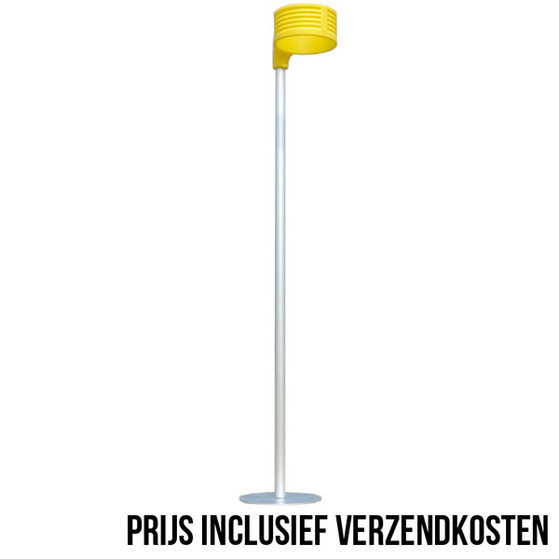 Korfbalpaal voor voetplaat 3.5 Meter