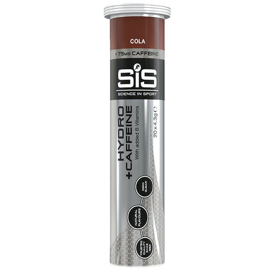 SiS Go Hydro Tablet Cola+Caffeine 20x4g