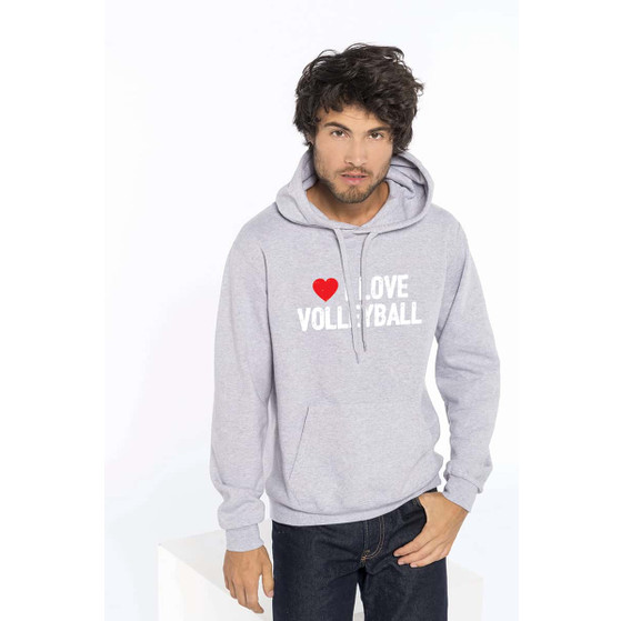 I Love Volleyball Sweater Men