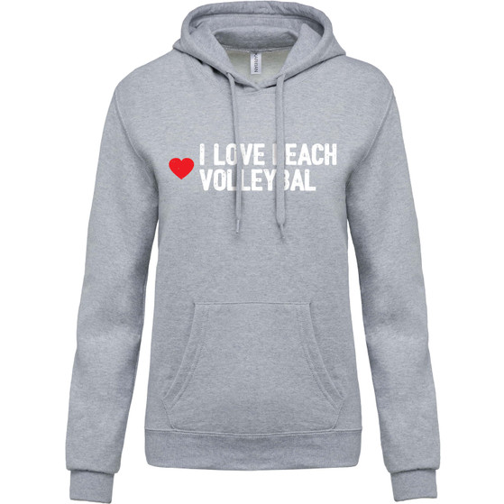 I Love Beachvolleybal Sweater Women