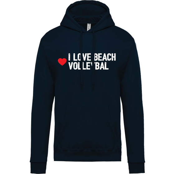 I Love Beachvolleybal Sweater Men