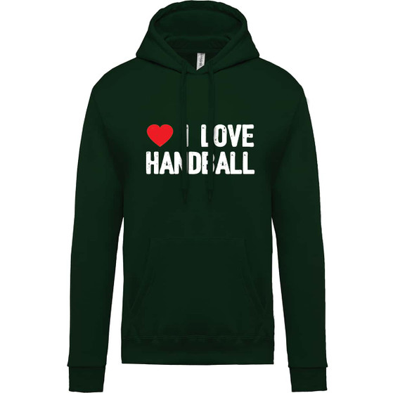 I Love Handball Sweater Damen