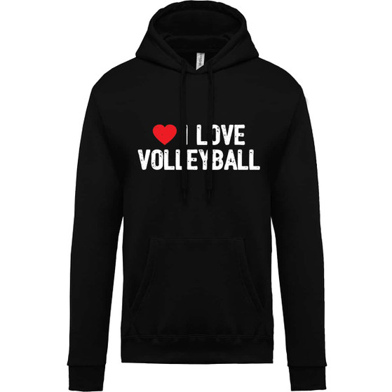I Love Volleyball Sweater Kids