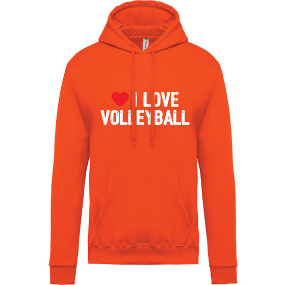 I Love Volleyball Sweater Women